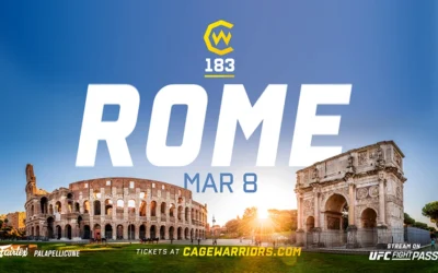 Cage Warriors tornano a Roma: l’evento MMA più atteso del 2025